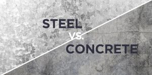 Steel vs Concrete for large buildings